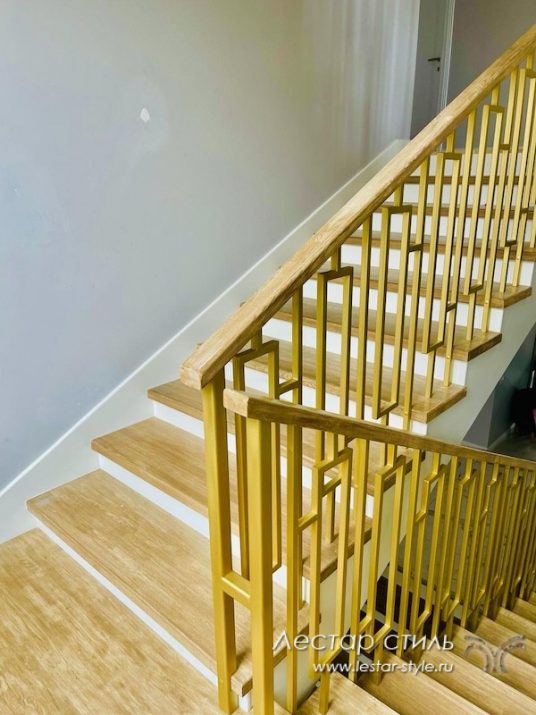 Облицовка бетонной лестницы