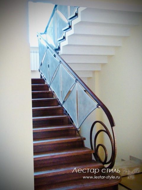 кованое ограждение